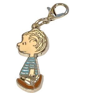 Peanuts Snoopy Linus Van Pelt Clip On Charm Zipper Pull Purse Charm Signed